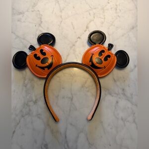 Disney Halloween Pumpkin Mickey ears